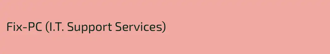 Fix-PC (I.T. Support Services)